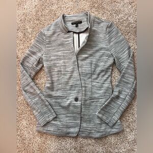 Banana Republic Gray Blazer Slim Fit Suit Jacket